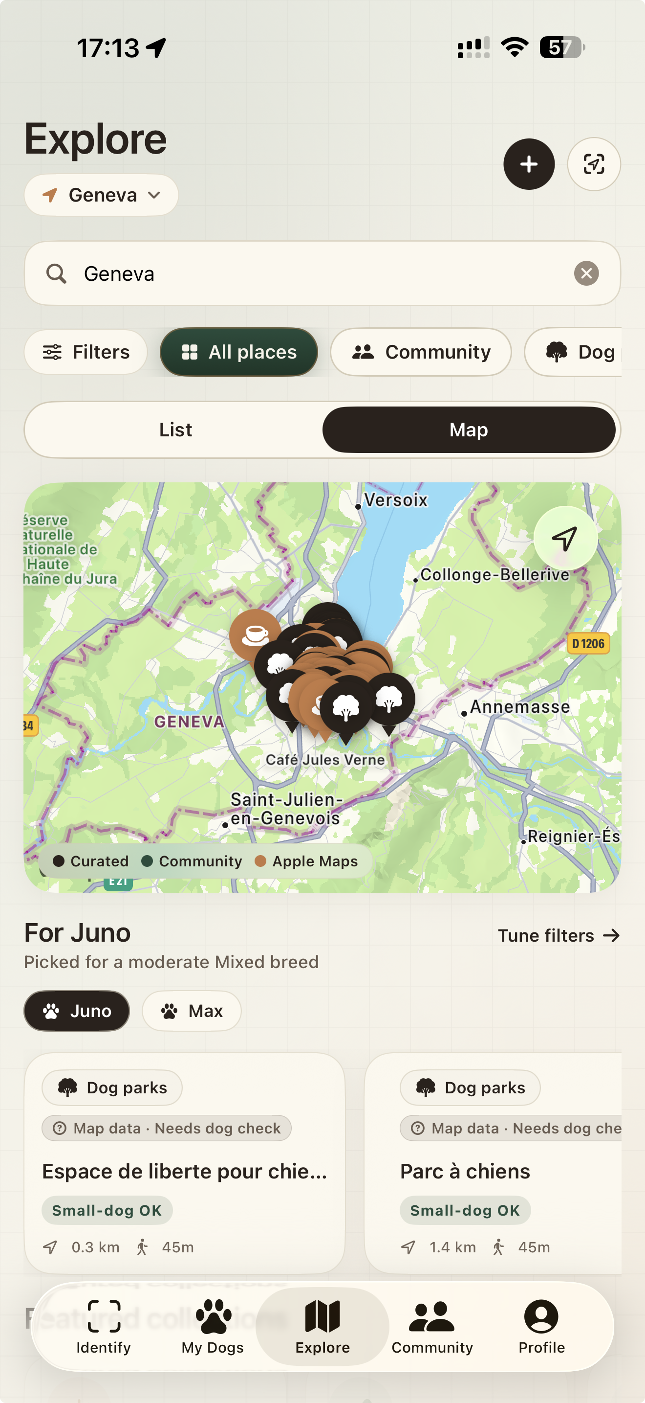 PawScope Find dog-friendly places